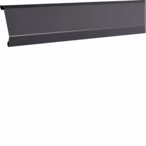 Hager, protezione per pavimenti per catene a piatto, lunghezza 1 metro, colore nero, modello FKS9005