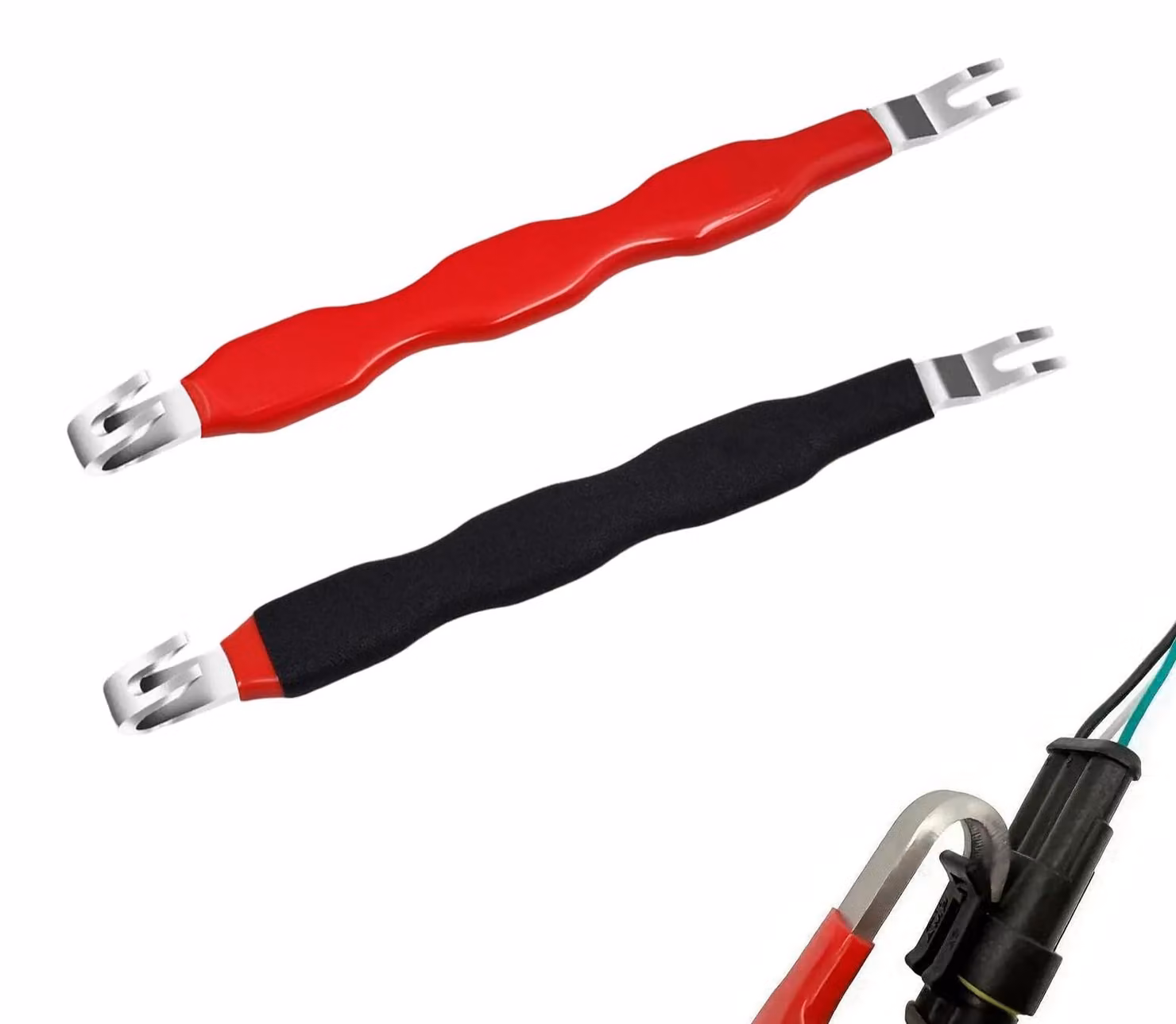 2 utensili per separare i connettori elettrici, separatore per terminali elettrici