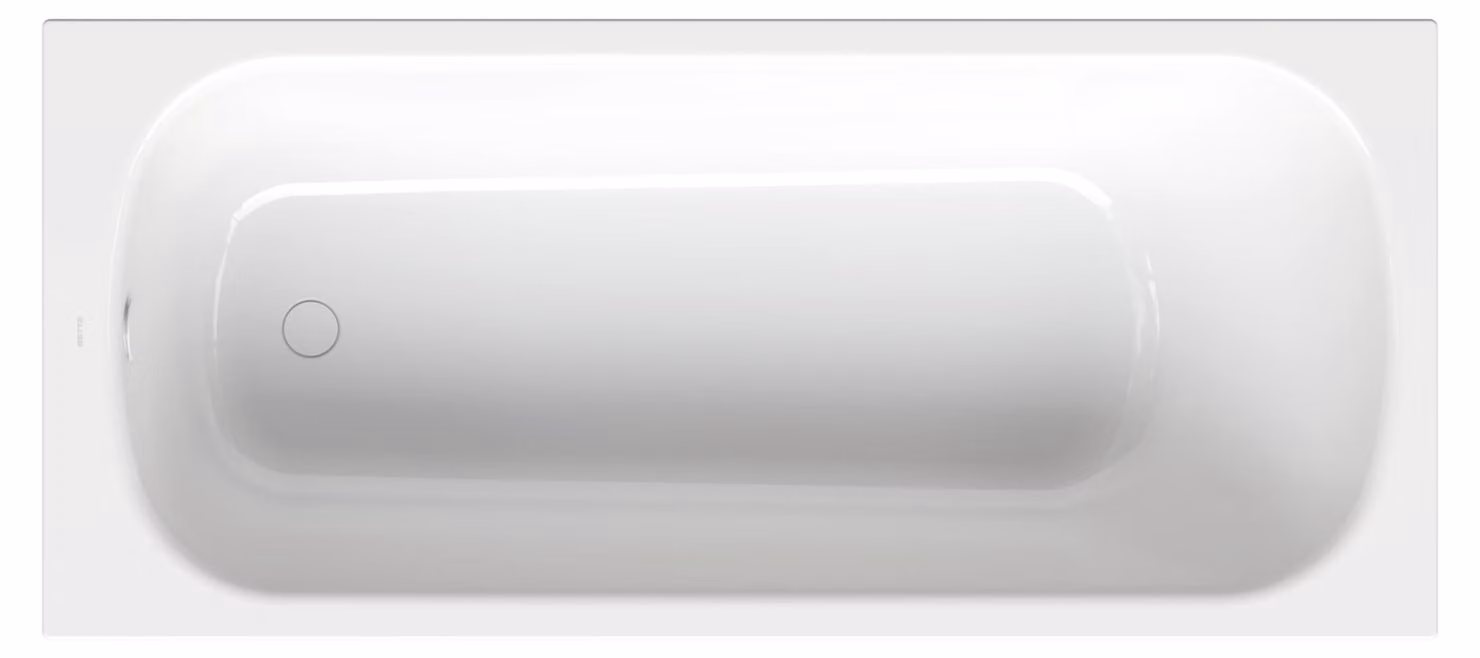 BetteClassic Baignoires rectangulaires, installation, 1 place, combinaison bain-douche, 1800x800x450mm, 1270-000, 1270-000