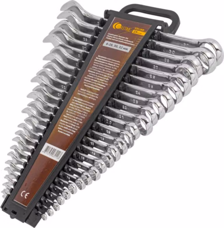 Set di chiavi aperte 6-32 mm 25 pz