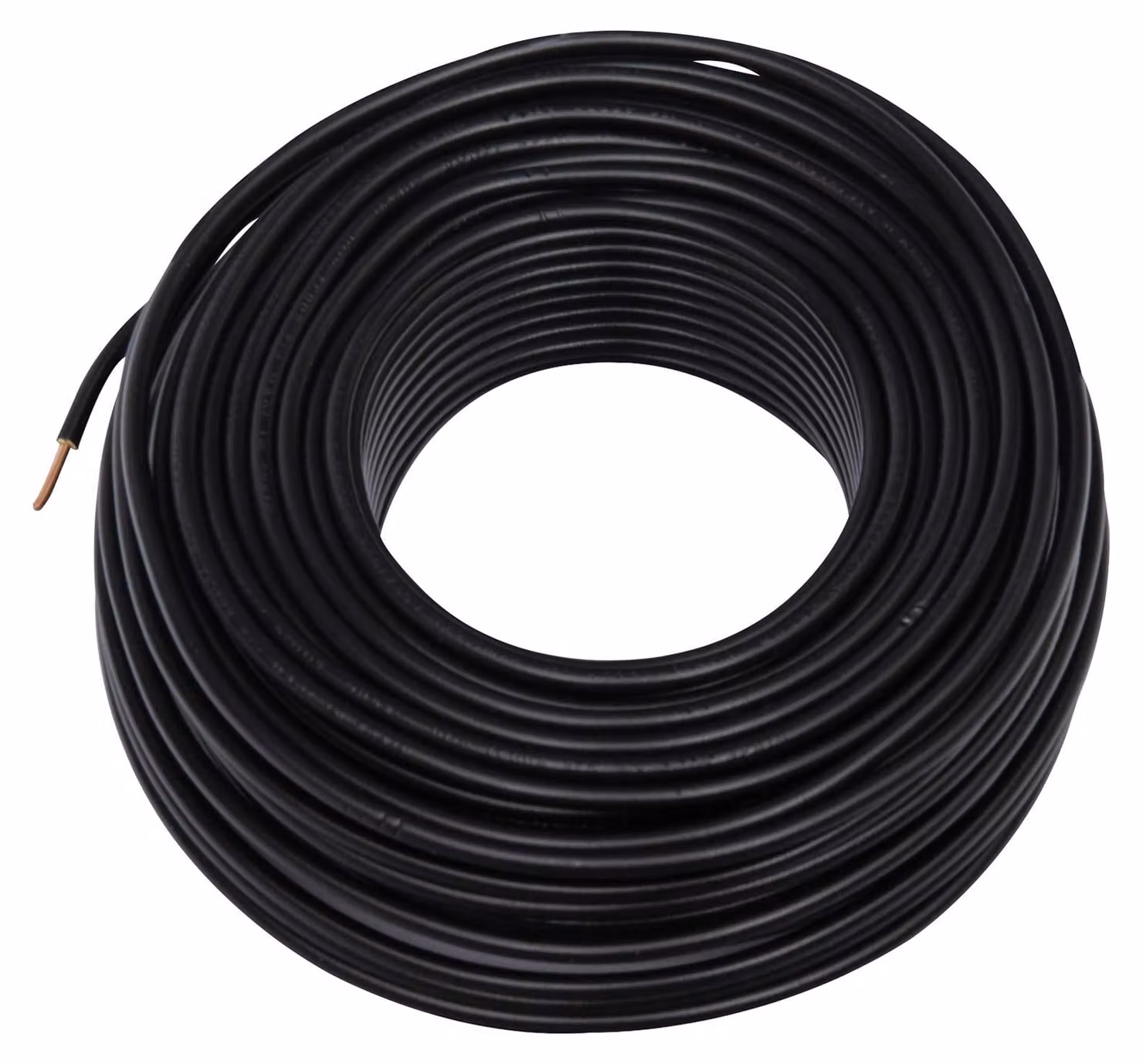 ZENITECH Cavo di alimentazione HO7V-U 2,5 mm² nero - 25 m