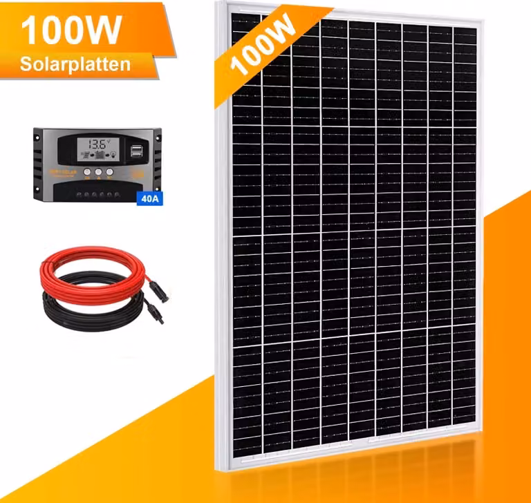 100W sistema solare pacchetto completo pannello solare fotovoltaico modulo solare set solare sistema autonomo giardino campeggio modulo solare