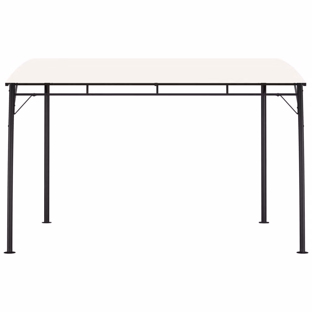Tenda Parasole da Giardino 3x3x2,55 m Crema