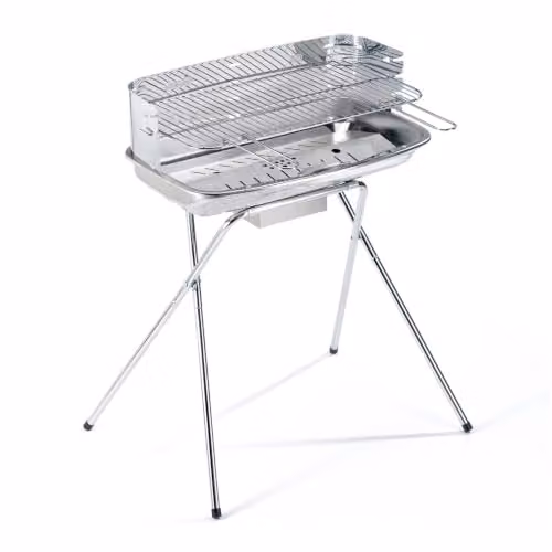 Ompagrill Barbecue Carbone.Acc.60-40/XC 60X36X80 CM 10KG Peso