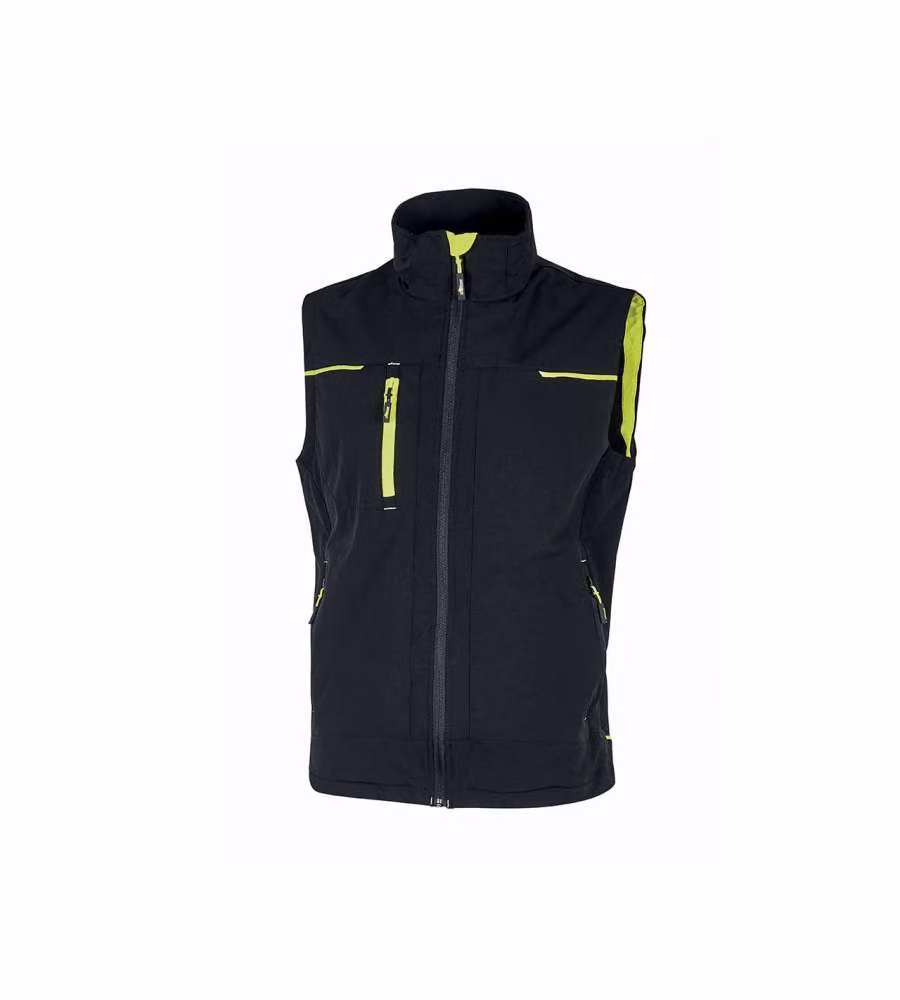 Gilet Saturn Black Carbon taglia XL U-Power