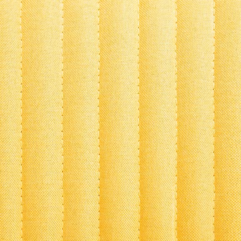 vidaXL Sedie da pranzo 6 pezzi. Tessuto giallo