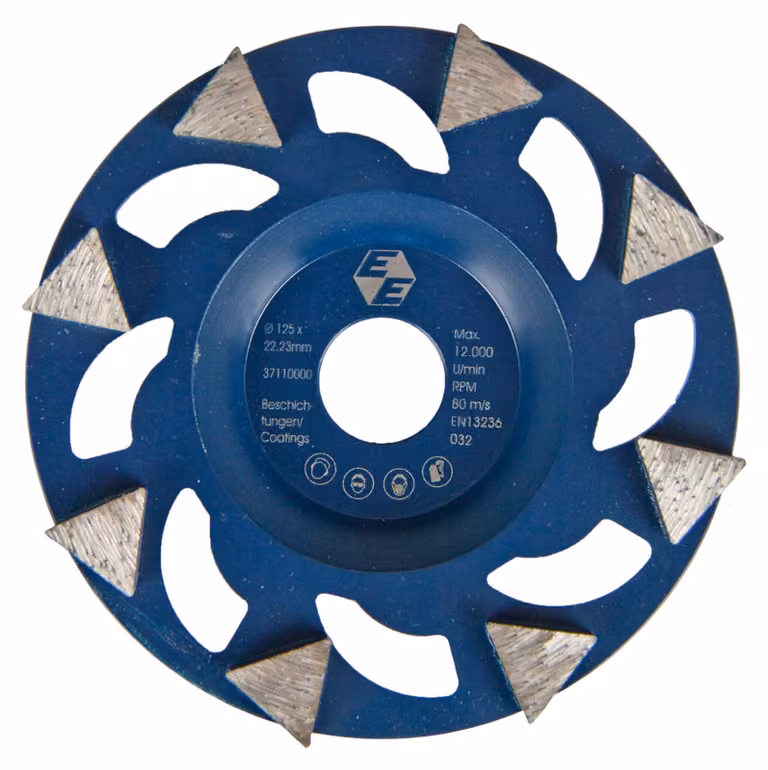 EIBENSTOCK Diamant-Schleifteller Ø 125mm Beschichtung Rapid K