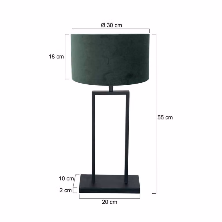 Steinhauer Lampada da tavolo Stang, Nero, Soggiorno / Sala da pranzo, Metallo, Lampada da tavolo