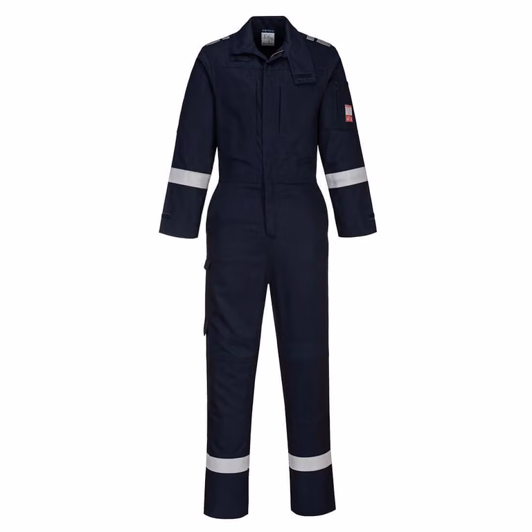 Portwest FR502 Bizflame Plus Tuta da lavoro Navy Taglia M