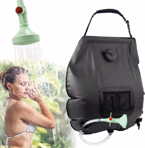 Doccia solare da 20 l, campeggio, acqua calda, outdoor, doccia