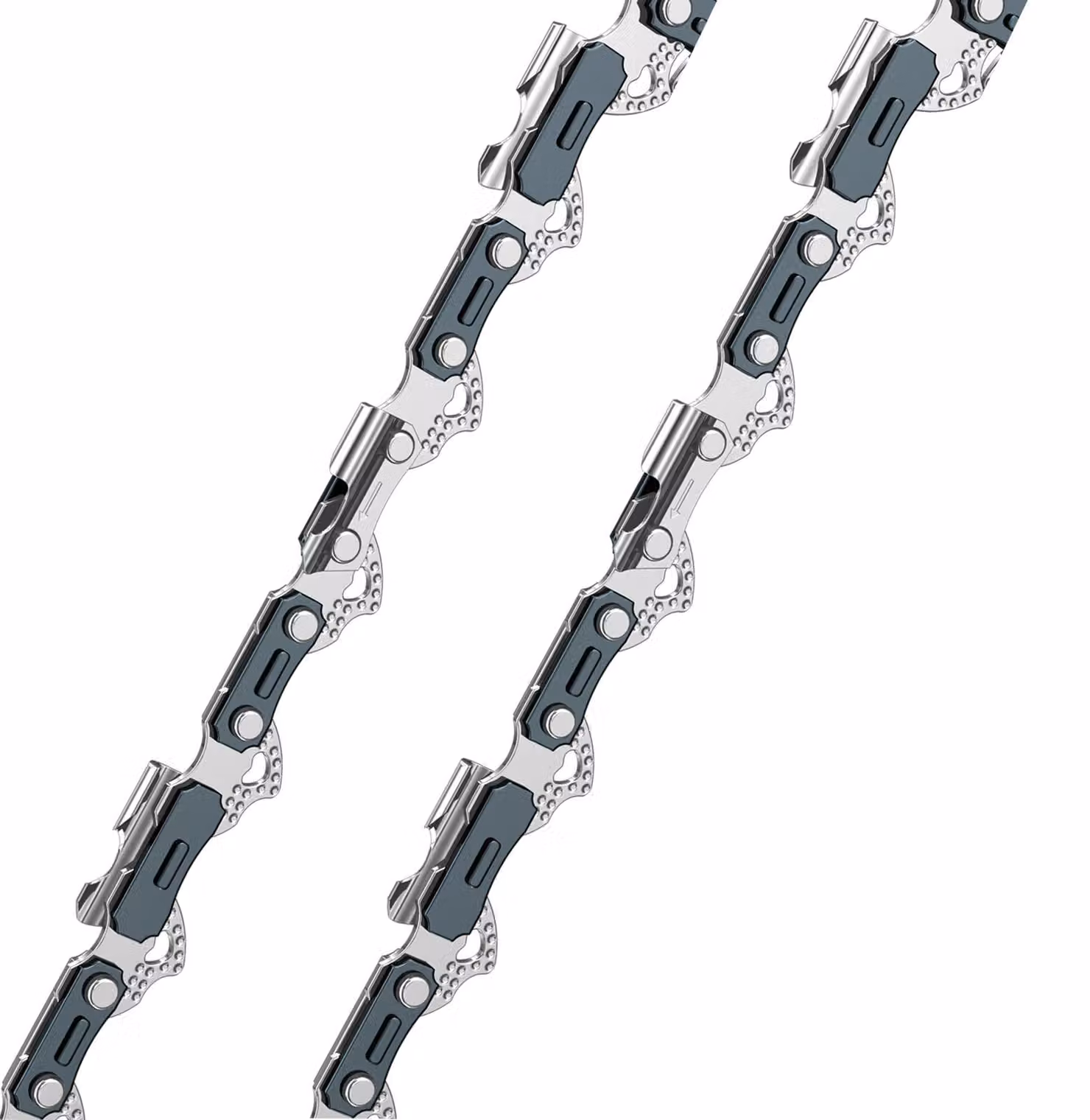 2 catene per motosega, passo 3/8", 57 maglie, spessore 1,3 mm, lunghezza 40 cm