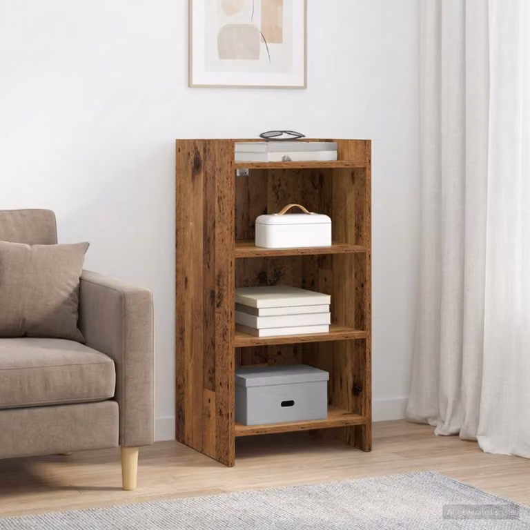 Credenza moderna vidaXL in legno color marrone L 40 cm x P 36 cm x H 80 cm
