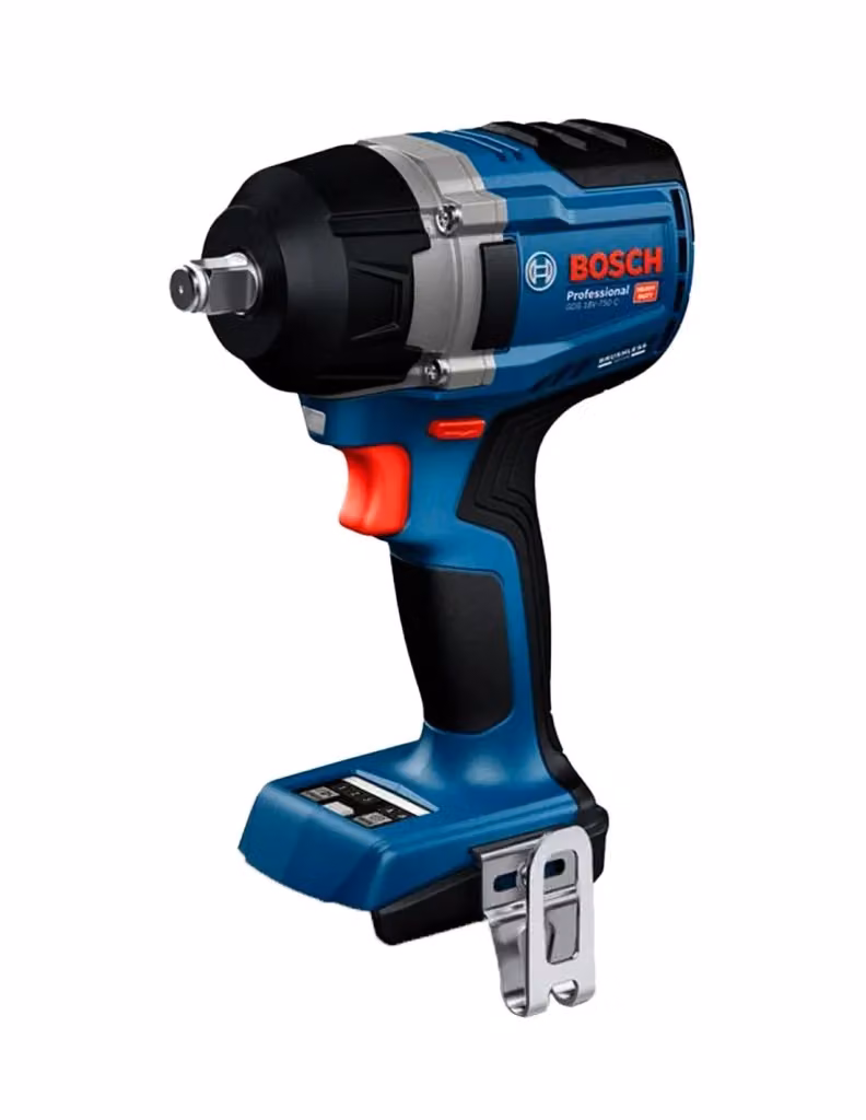 Avvitatore a massa battente Bosch GDS 18V-750 C con 2 batterie ProCORE da 8,0 Ah, caricabatterie GAL1880CV, L-Boxx 136 e modulo Bluetooth GCY42, colore blu – 2