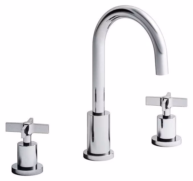 CASA39 Cristina Cross Road Rubinetto lavabo 3 fori CRICR90751