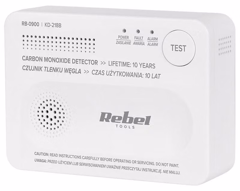 Rilevatore di monossido di carbonio Rebel RB-0900