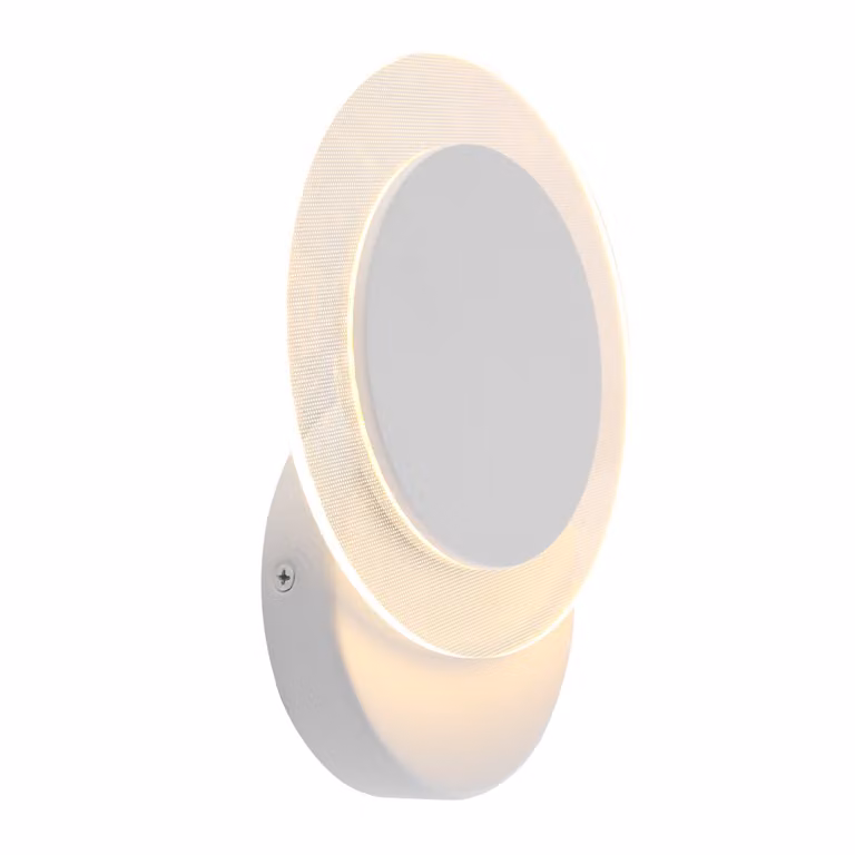 Lampada da parete - bianco - LIDO -  plastica metallo - Ø 17cm - LED - 2564W - Steinhauer