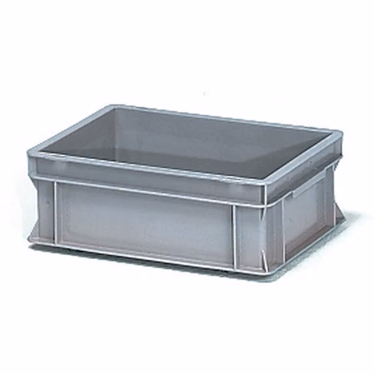 Fetra Eurokasten LxPxA 400 x 300 x 145 mm, grigio