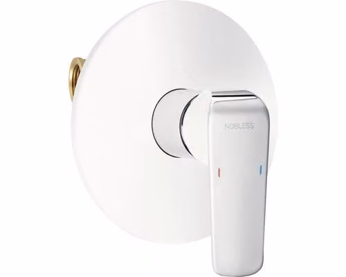 Miscelatore monocomando per doccia Novaservis Nobless Tina bianco 38050,1