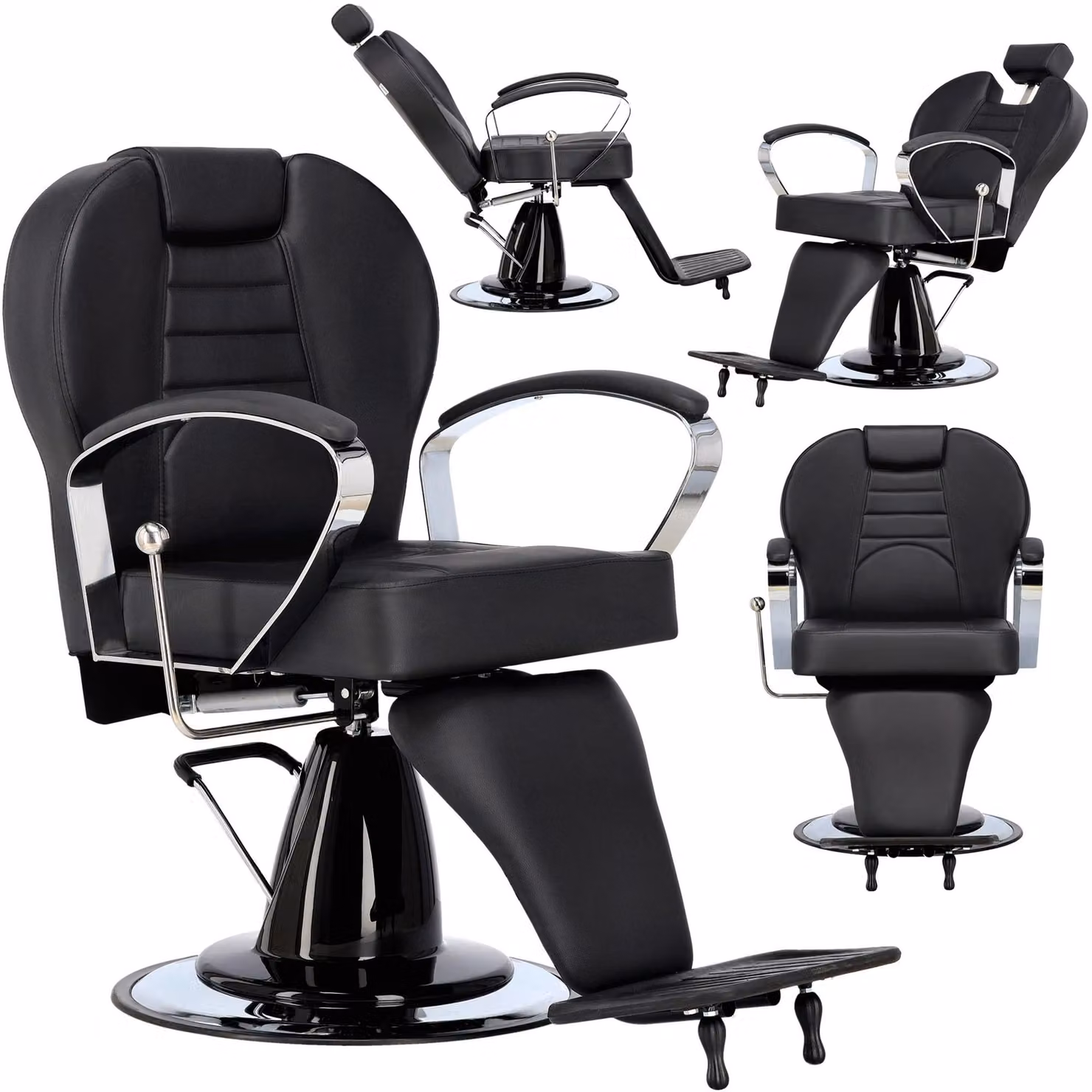 Poltrona da barbiere parrucchiere idraulica girevole per il salone barbiere barber shop Carrie Barberking
