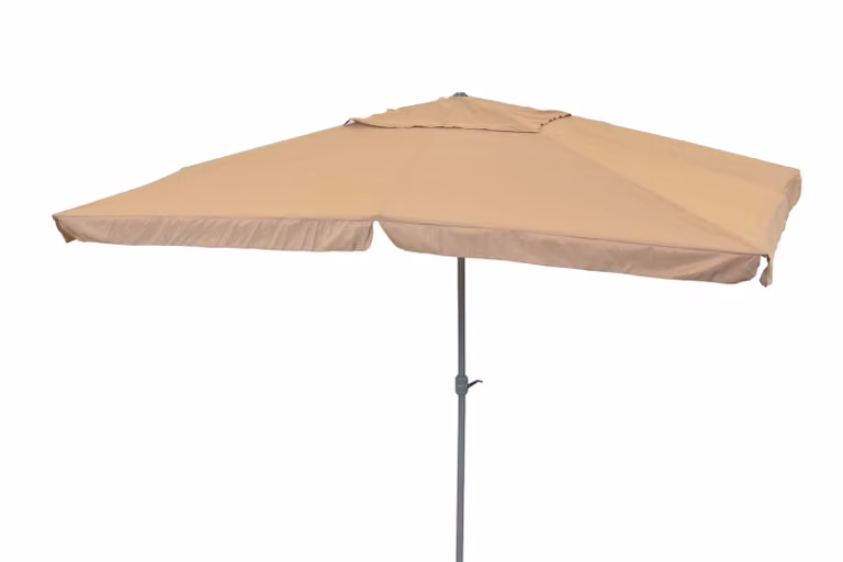 Ombrellone da mercato Merxx, alluminio, beige (300x400 cm), rettangolare