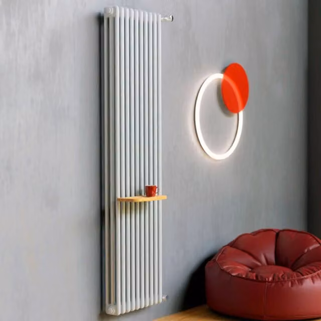 Radiatore da Arredo COR Bianco Ardesia H 2000 con 3 Colonne e 3 Elementi