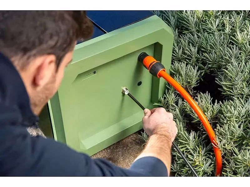 Atomizzatore a batteria Stocker Geyser Pro Lite verde con capacità 10 L – 2