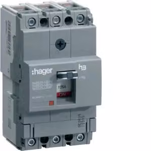 Hager HNA160H, 75 mm, 68 mm, 130 mm
