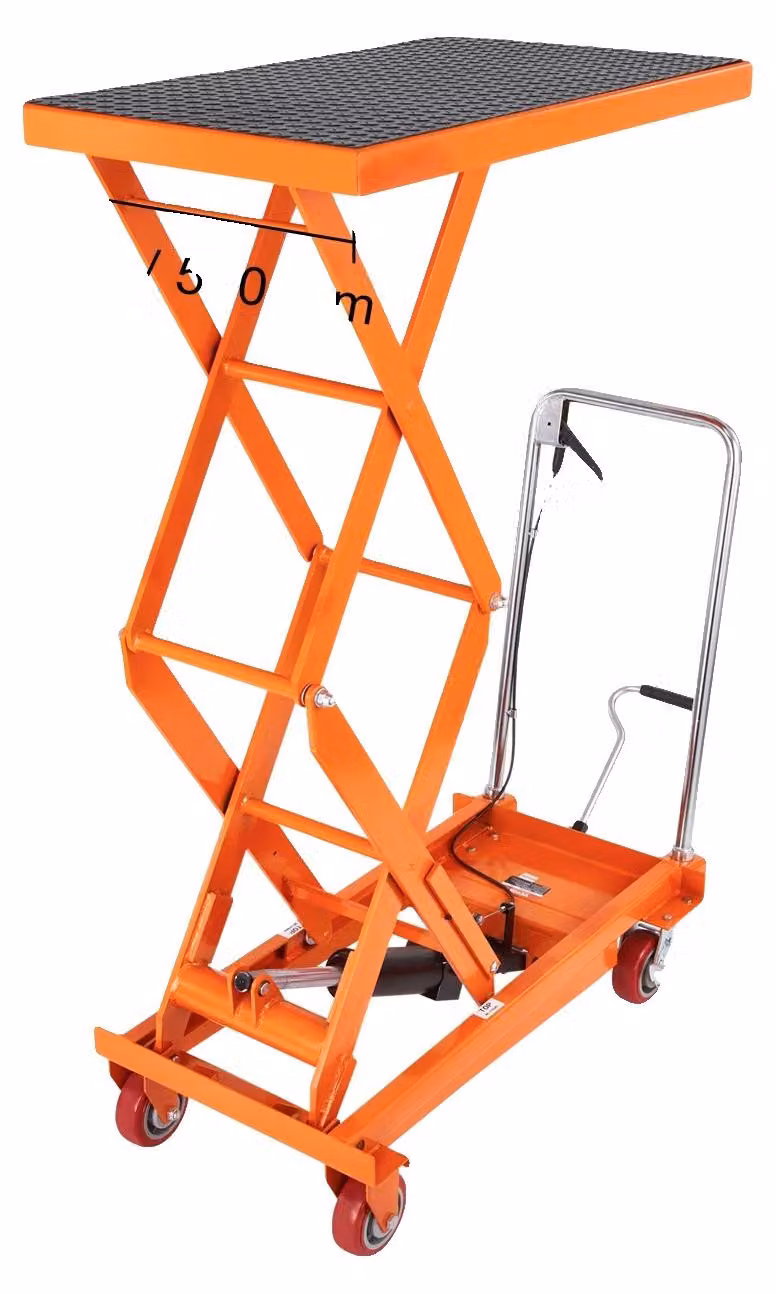 Piattaforma sollevatrice idraulica per auto, con un'altezza di sollevamento di 50 pollici, capacità di carico da 150 a 800 kg, equivalente a 770 libbre