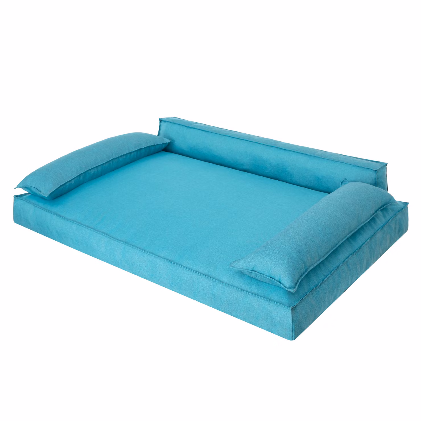 Letto per cani, materasso per animali, letto per gatti, cuscino per cani, cesto per cani, divano per cani, posto per cani, ortopedico, mobili, blu, 78x54 cm