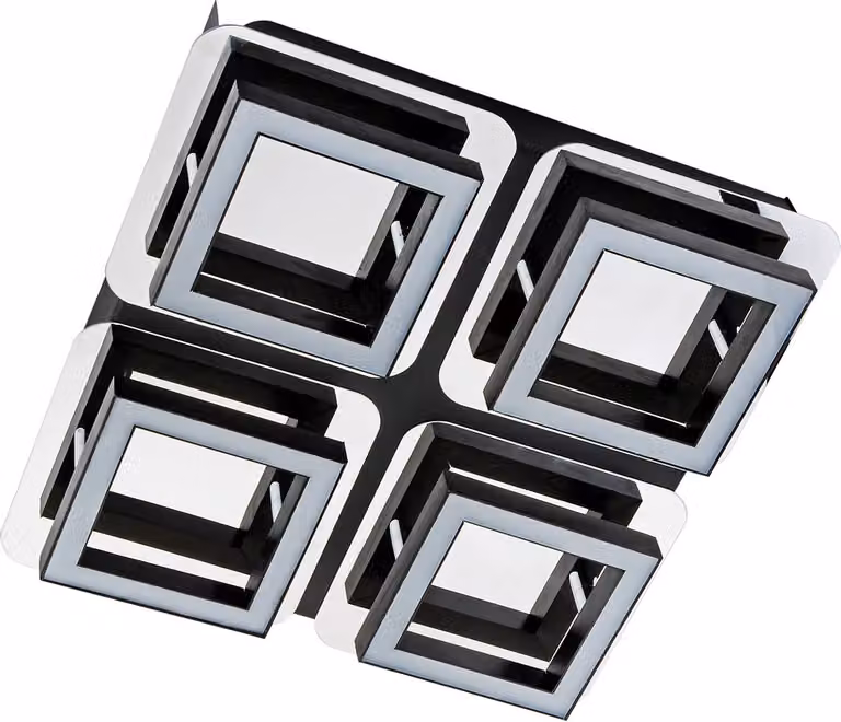 Strühm 03137 Lampada da parete e soffitto a LED 'LIPSK LED' con LED SMD, 4 x 300 lm, bianco neutro, 15.000 cicli