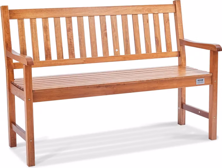Panchina da giardino 127cm legno 363kg panchina da parco terrazza 3 posti