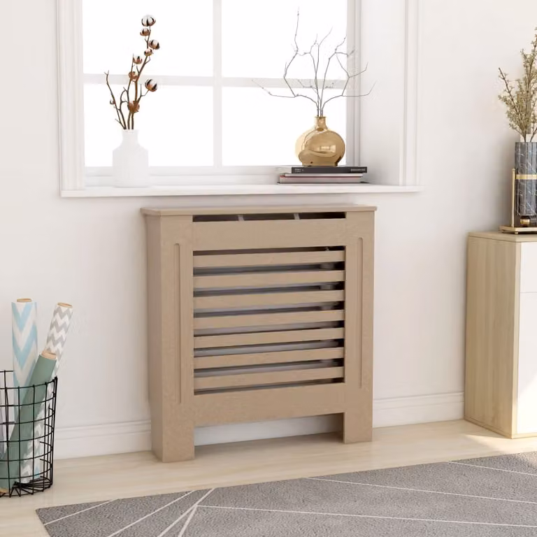 The Living Store Copriradiatore in MDF 78 cm