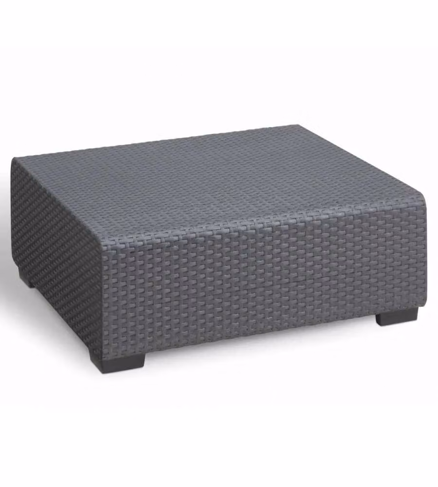 Keter Tavolo da Giardino Salta Sapporo Grafite 71,5x71,5 cm Rattan