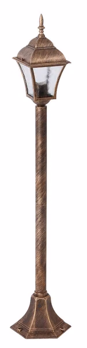 Rabalux 8395 Toscana lampada da terra per esterni, E27, oro, rotonda, classica, ø205mm