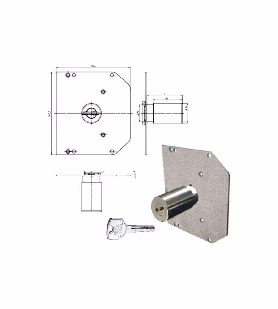 Cilindro Pompa Mm 50 D 29 T200 Cr