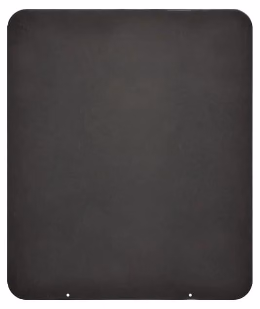 Pedana salvapavimento per stufe a legna e pellet in acciaio 70x60