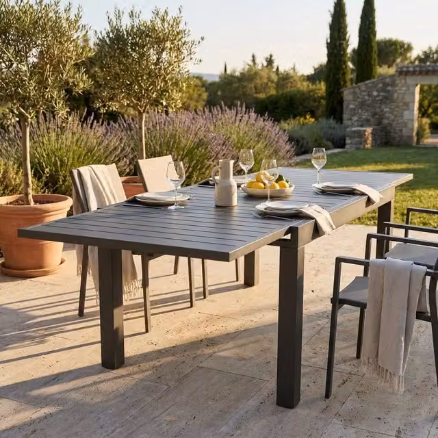 Tavolo da Giardino Rettangolare 135/270x90 - DEREK