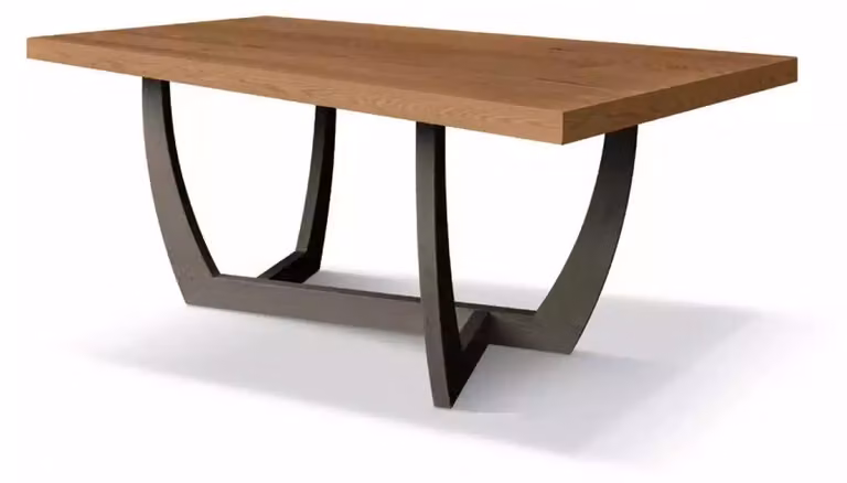 Esstisch 180cm Holz Küchentisch Esstische braun Tisch modern Tisch