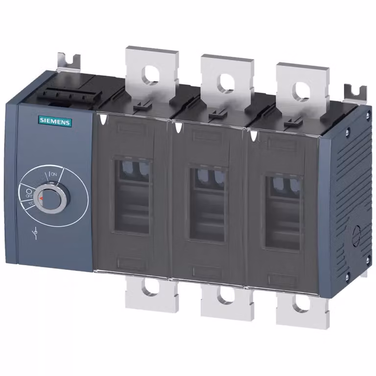 Interruttore sezionatore SIEMENS 1000 A, 8 contatti di chiusura, 8 contatti di apertura, Siemens 3KD50340QE100