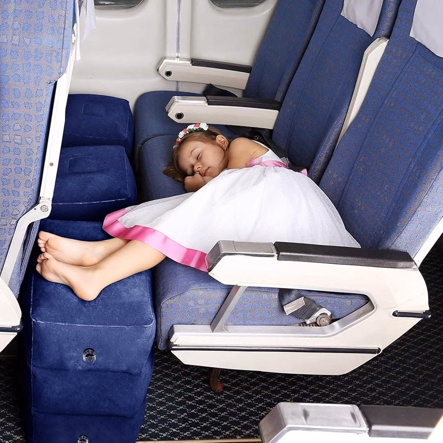 Lettino da aereo - Letti da aereo - Lettino da aereo - Aereo per bambini - Lettino da aereo per bambini - Poggiapiedi da aereo