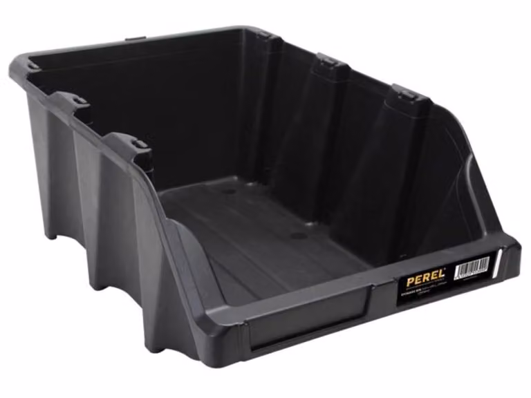 Contenitore portaoggetti - 310 X 490 X 195 mm - 25 L - Nero