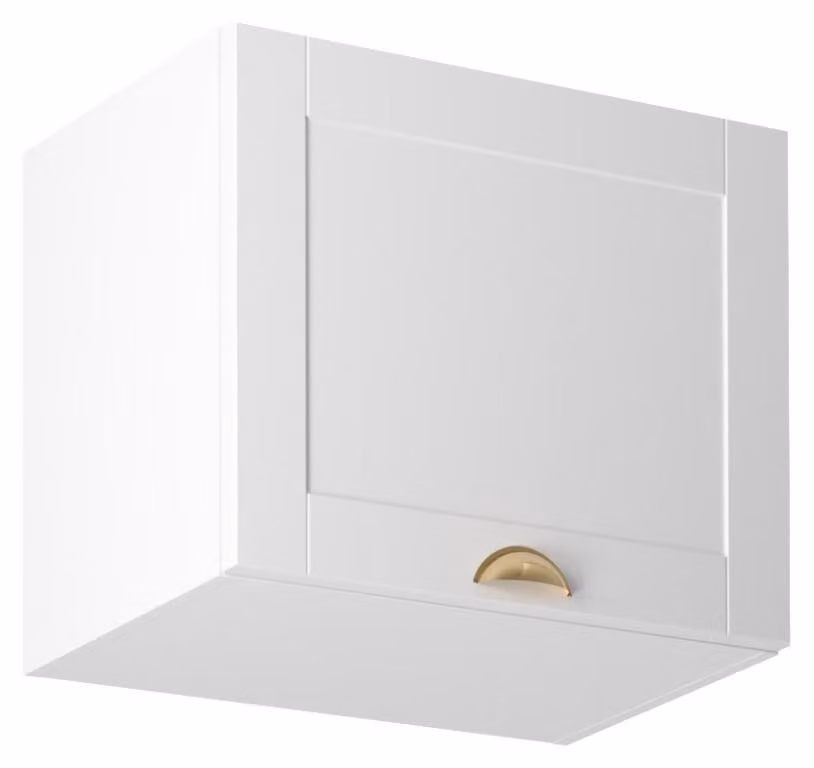 Pensile a ribalta LUMEA - larghezza 50 cm, bianco