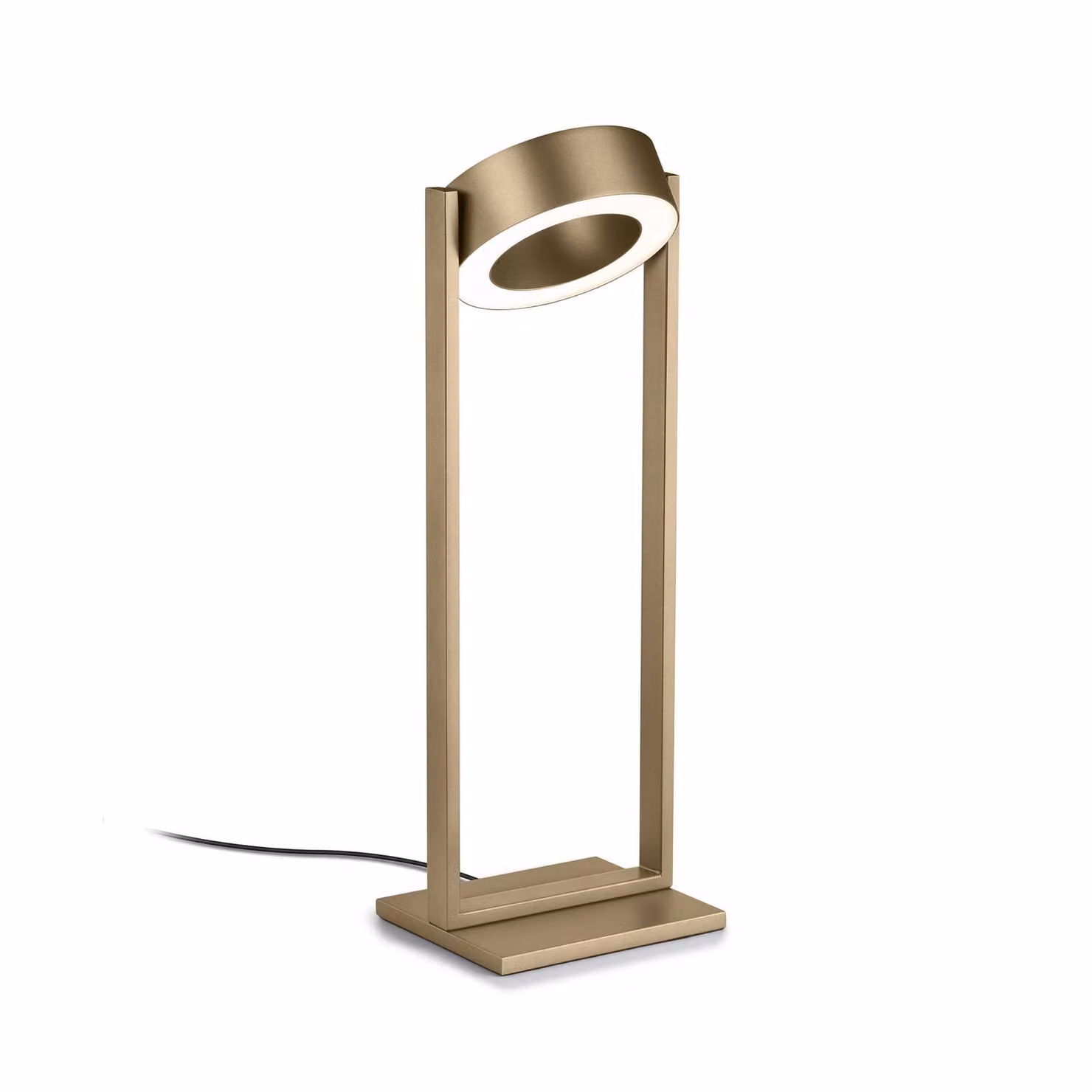 Knapstein Lampada da tavolo Wega, dimmerabile, Bronzo / Ottone antico, Soggiorno / Sala da pranzo, Metallo, Moderno, Lampada da tavolo