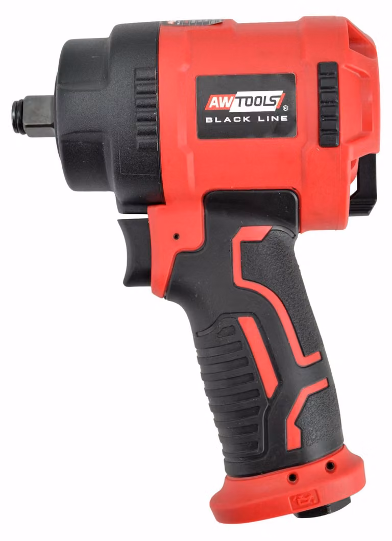 Awtools pneumatico chiave a percussione 1/2" 1200nm mini linea nera