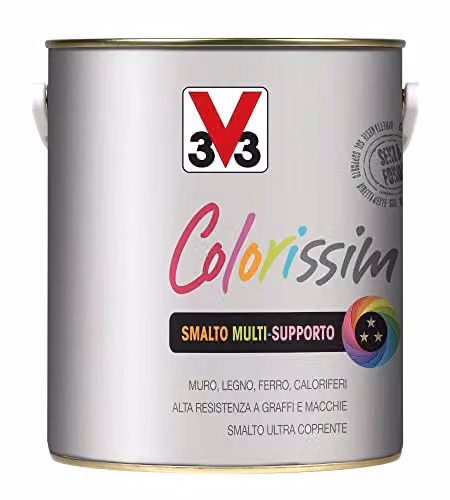V33 Smalto Multisupporto Colorissim Bianco Avorio 2,5L