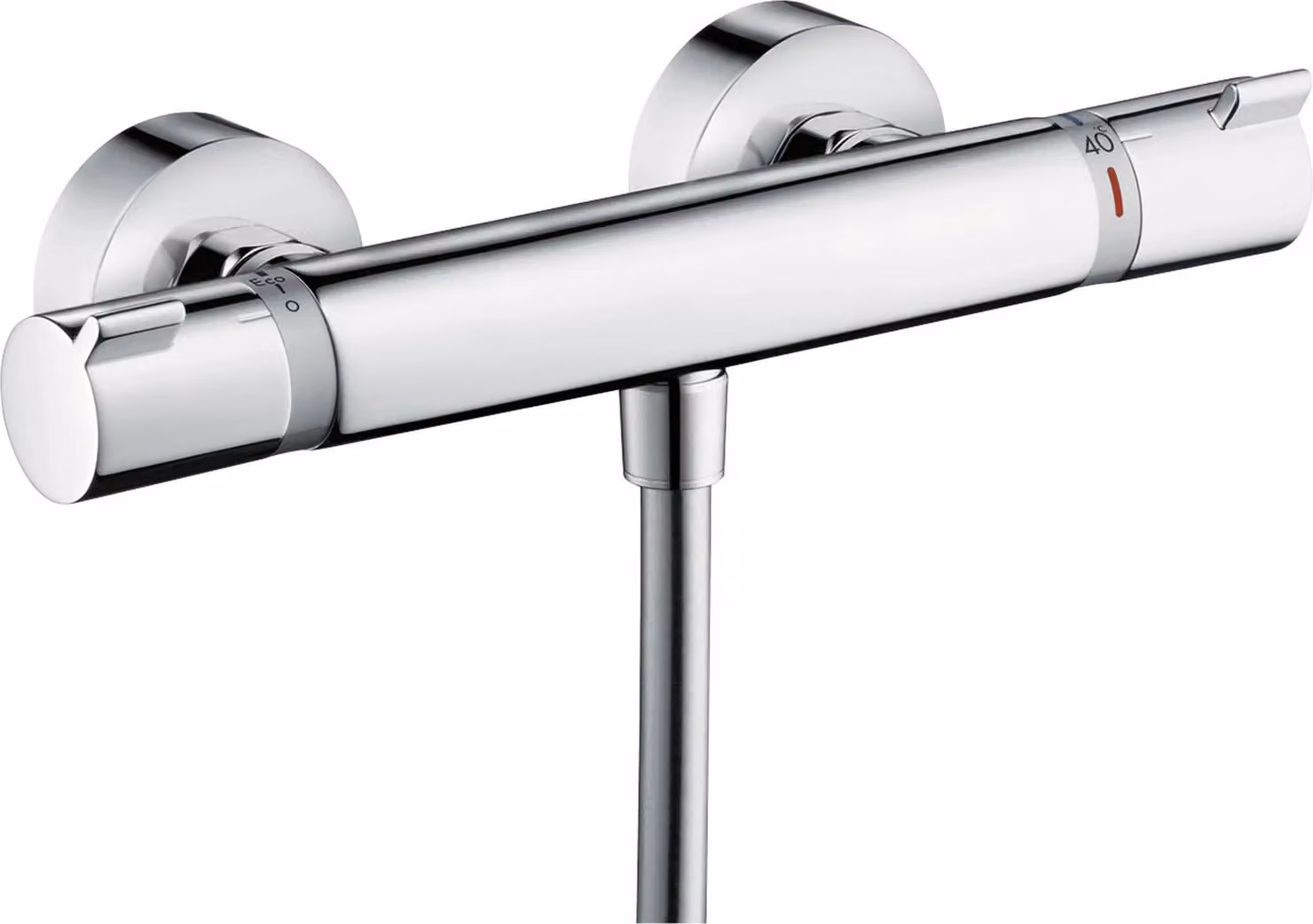 Miscelatore termostatico hansgrohe Ecostat Comfort per doccia a vista DN15 cromato, 1 pz.