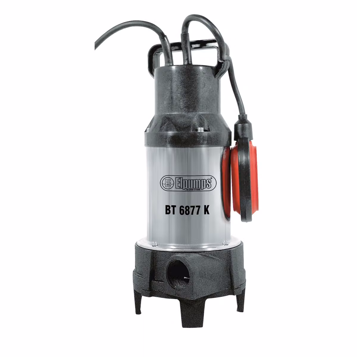 Elpumps Pompa per fanghi per fosse settiche con girante, BT 6877 K