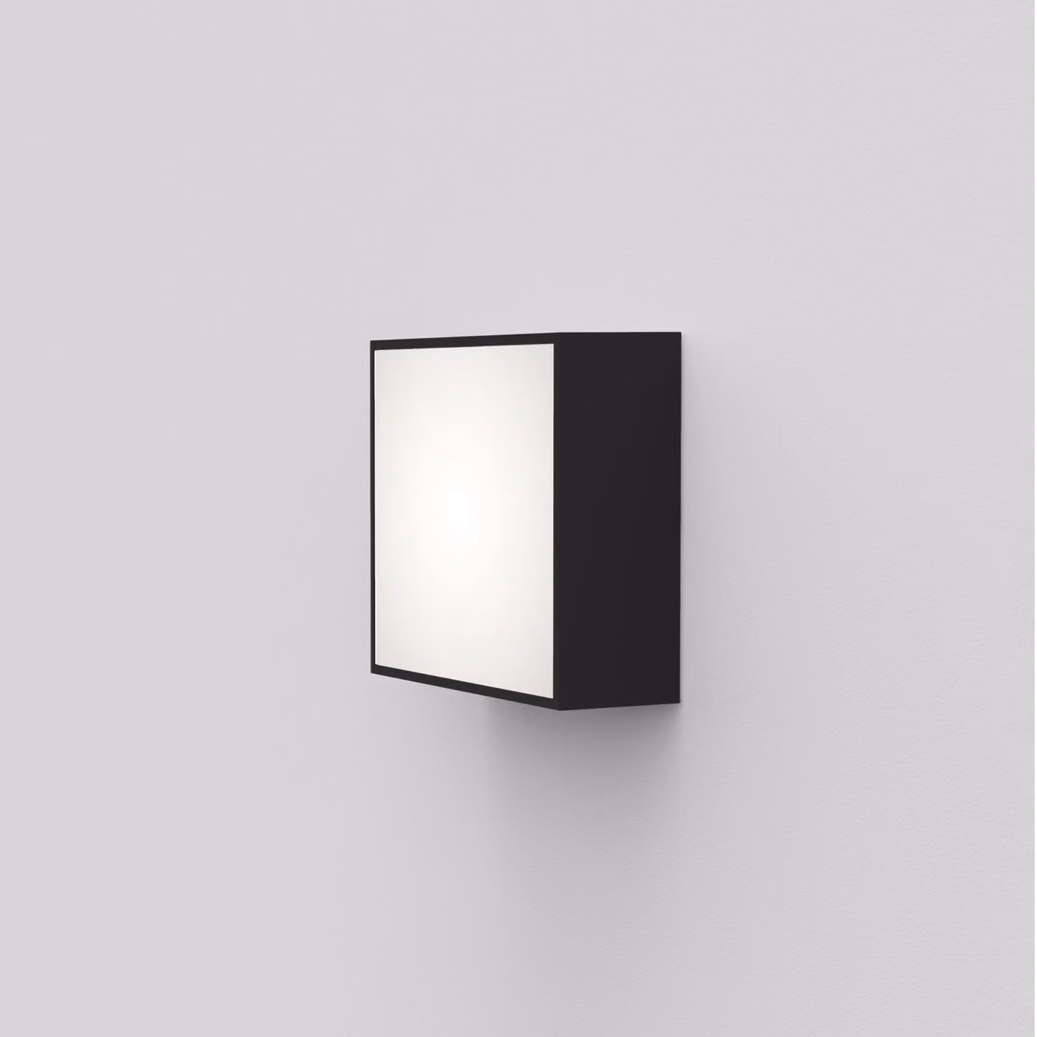 Astro Kea Square 140 LED a parete e a soffitto, nero