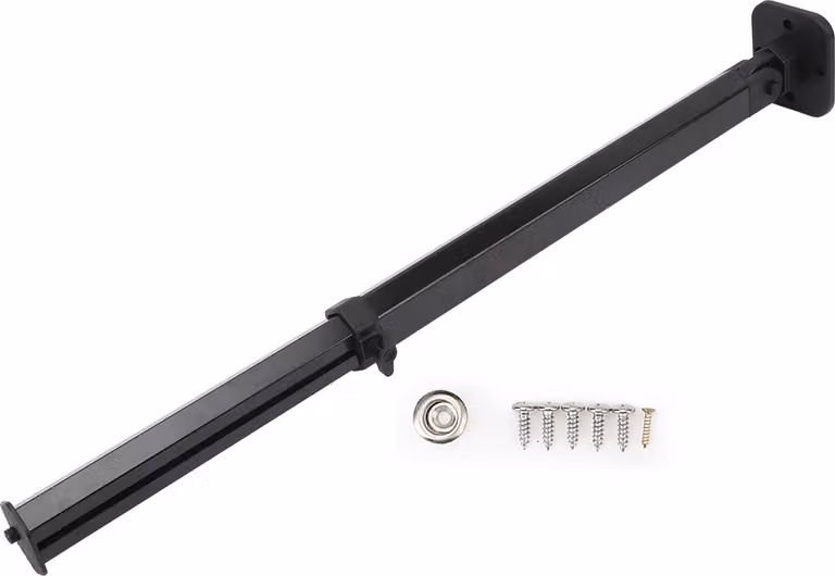 Gamba per scrivania RV da 520 mm a 765 mm regolabile in lega di alluminio supporto telescopico pieghevole per camper rimorchi yacht