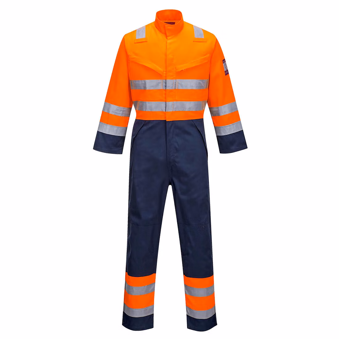 Portwest MV29 Tuta Modaflame RIS, marina/arancio/marino Gr. L